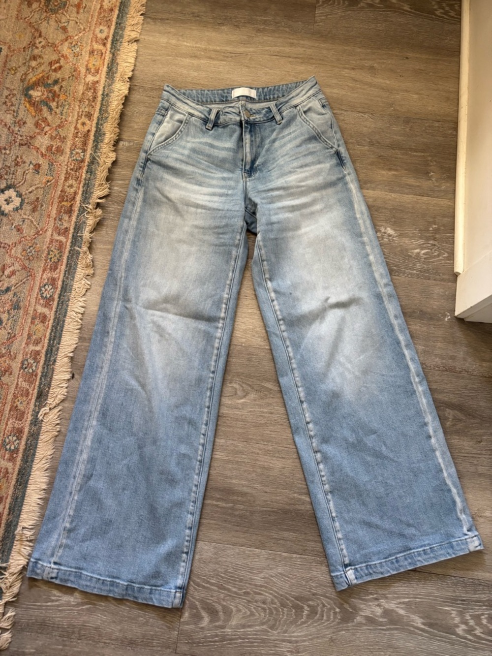 Petra 153 wide leg cropped jeans size 1/2